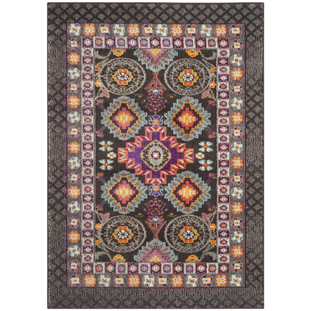 Safavieh Monaco 240 Rug, MNC240 - BROWN / MULTI