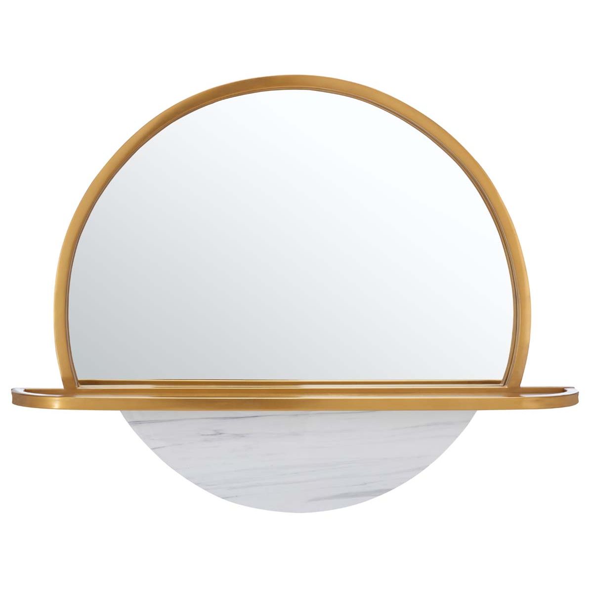 Safavieh Tsarra Mirror , MRR3057 - Gold/White