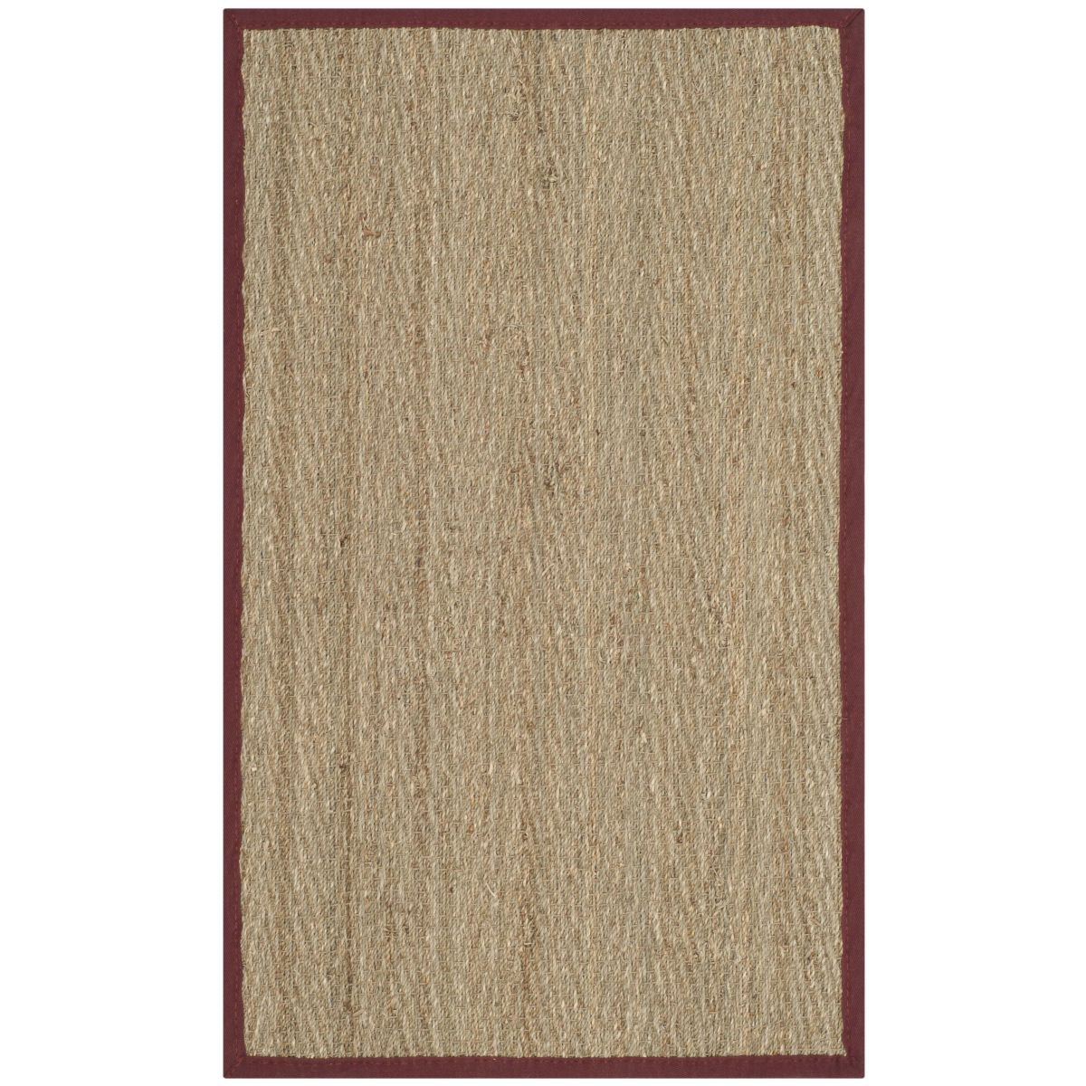 Safavieh Natural Fiber 15D Rug, NF115D - Natural / Red