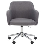 Safavieh Kains Swivel Office Chair , OCH2000 - Grey / Chrome