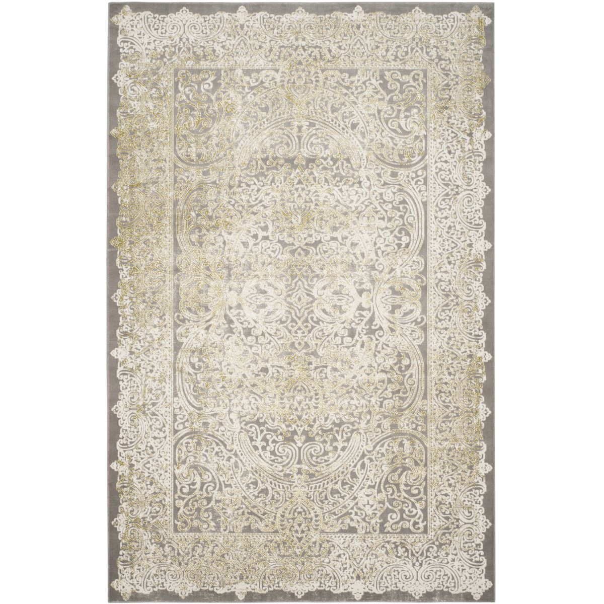 Safavieh Passion 404 Rug, PAS404 - Grey / Green