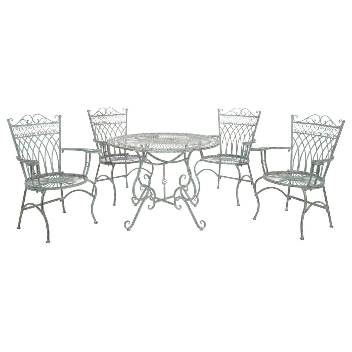 Safavieh Thessaly 5 Piece Set , PAT5003 - Antique Green