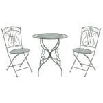 Safavieh Semly 3Pcs Bistro Setting , PAT5028 - Antique Green