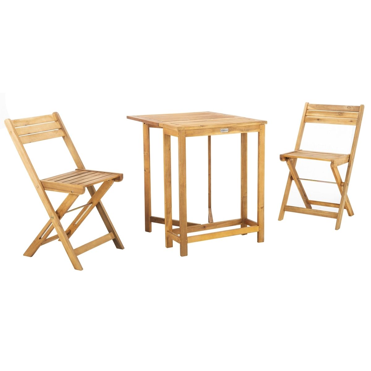 Safavieh Gallo Balcony Bistro Set , PAT6751 - Natural