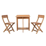 Safavieh Walten Flower Shelf 3 Pc Bistro Set, PAT7046 - Natural