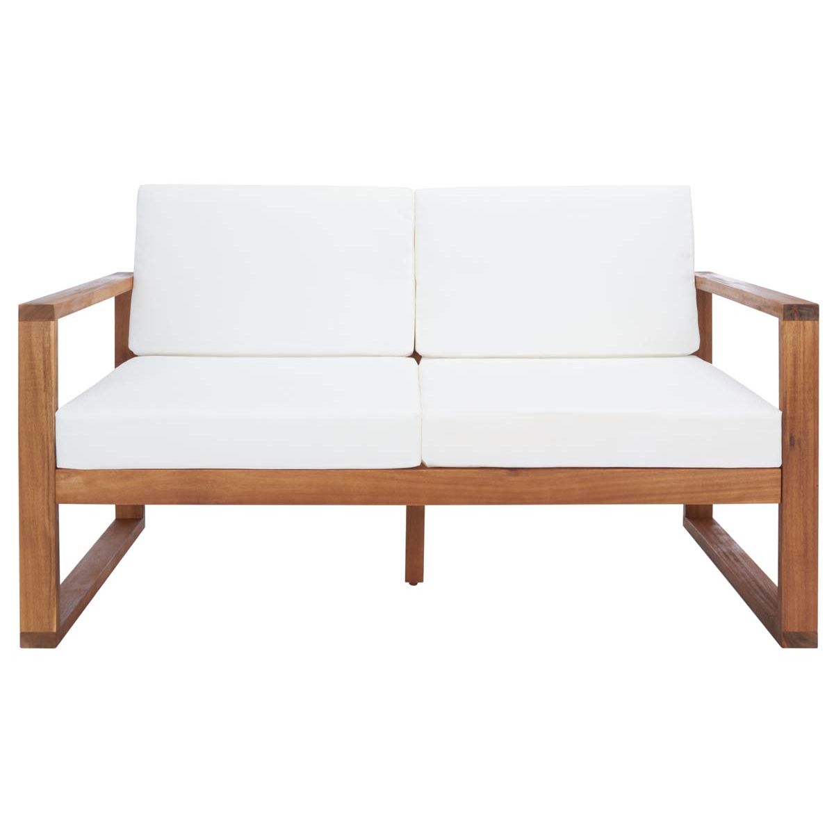 Safavieh Emiko Outdoor Bench , PAT7302 - Natural / Beige