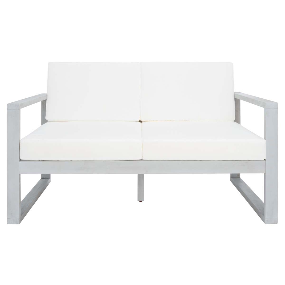 Safavieh Emiko Outdoor Bench , PAT7302 - Grey / Beige