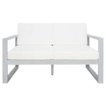 Safavieh Emiko Outdoor Bench , PAT7302 - Grey / Beige