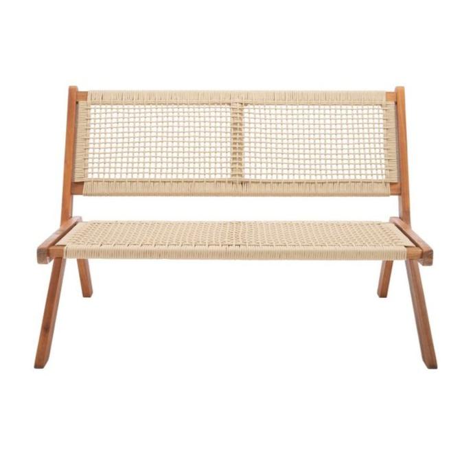 Safavieh Kobina Outdoor Bench , PAT7304 - Natural / Natural