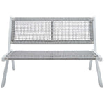 Safavieh Kobina Outdoor Bench , PAT7304 - Grey/Grey Rope