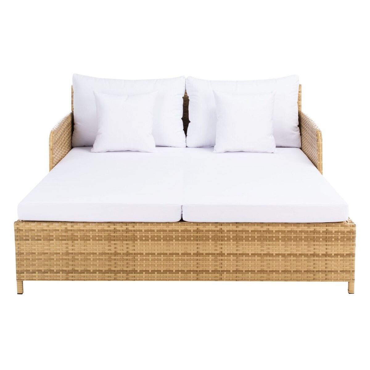 Safavieh Cadeo Daybed , PAT7500 - Natural / White