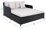 Safavieh Cadeo Daybed , PAT7500 - Black / Light Grey