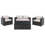 Safavieh Machie 4Pc Living Set , PAT7508