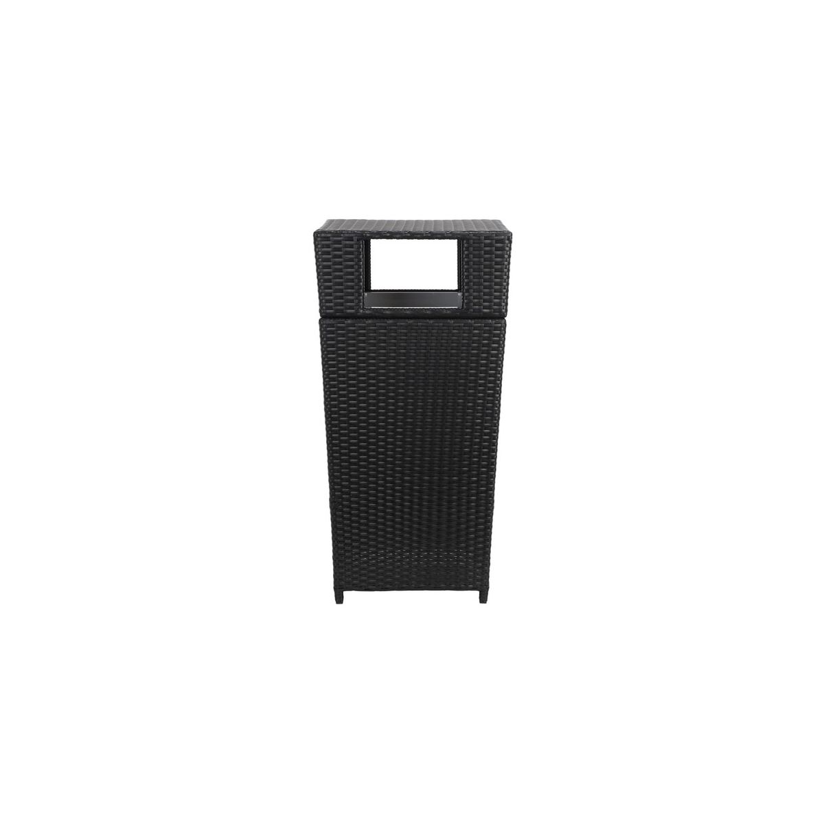 Safavieh Mazeli Trash Bin , PAT7512 - Black