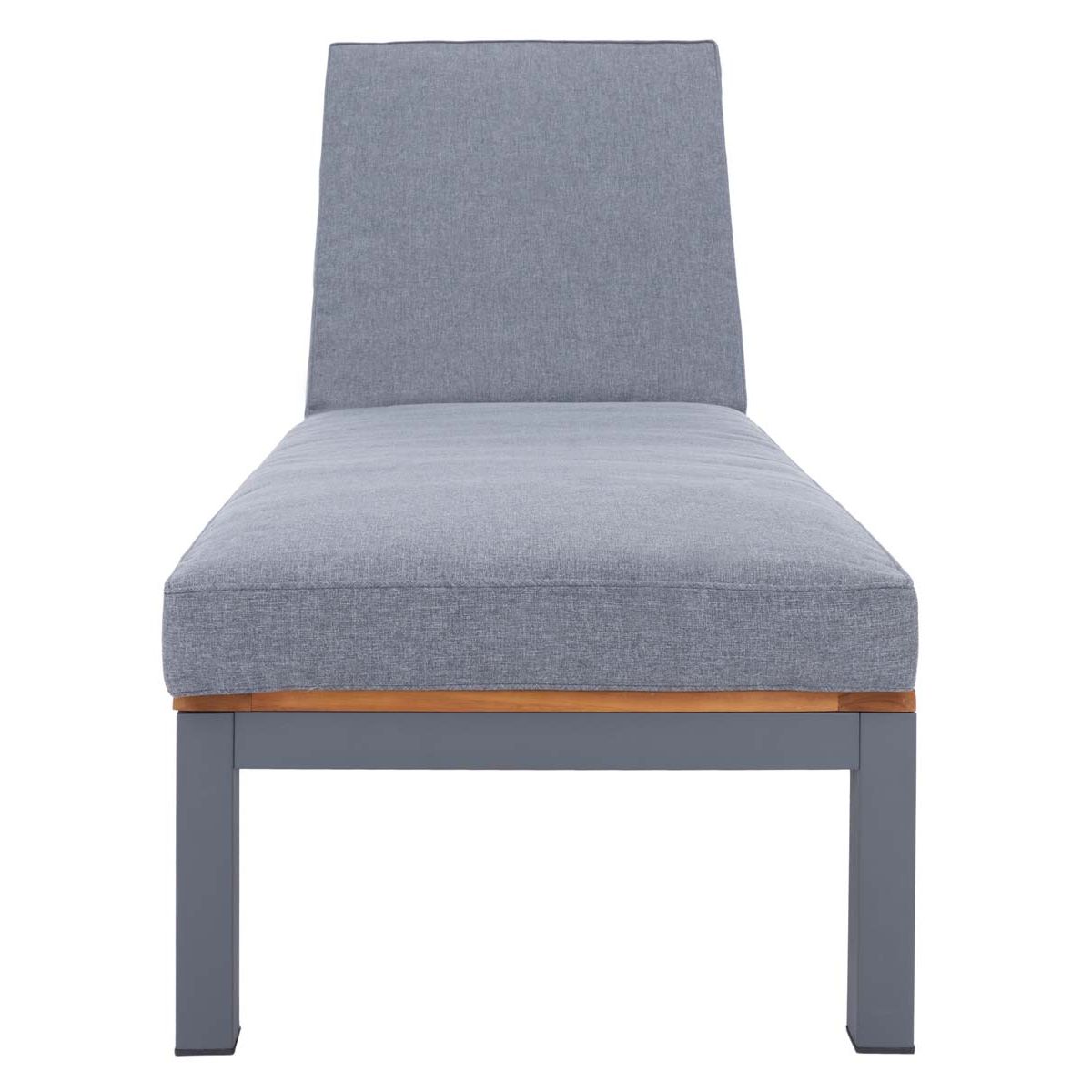 Safavieh Jackman Lounge Chair , PAT7728 - Grey/Grey Cushion