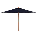 Safavieh Velop 7.5 Ft Square Wooden Pulley Market Umbrella , PAT8409 - Navy