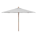 Safavieh Velop 7.5 Ft Square Wooden Pulley Market Umbrella , PAT8409 - White