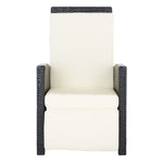 Safavieh Herdla Recliner Chair , PAT9021 - Black/Beige