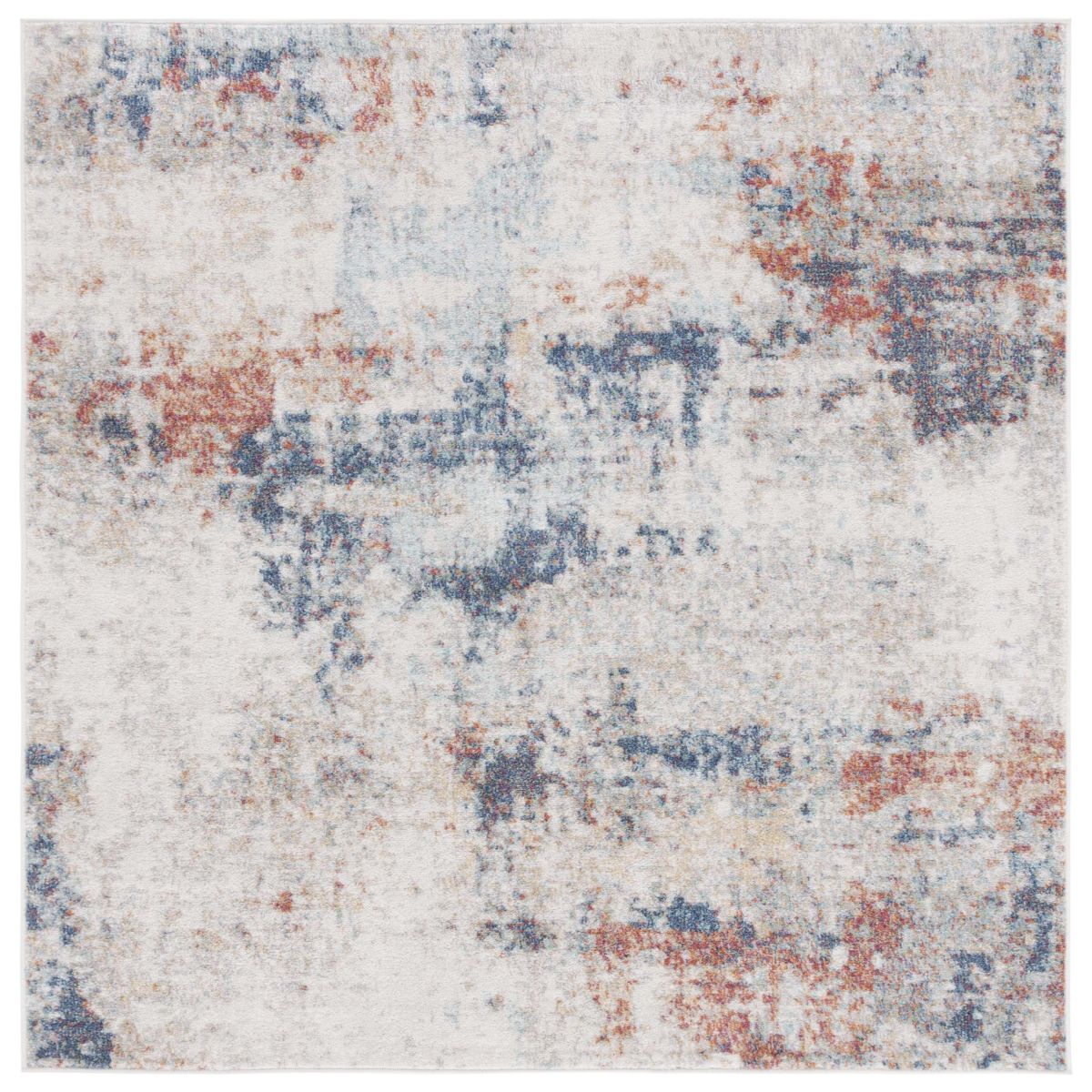 Safavieh Phoenix 500 Rug, PHX500 - Ivory / Blue Rust