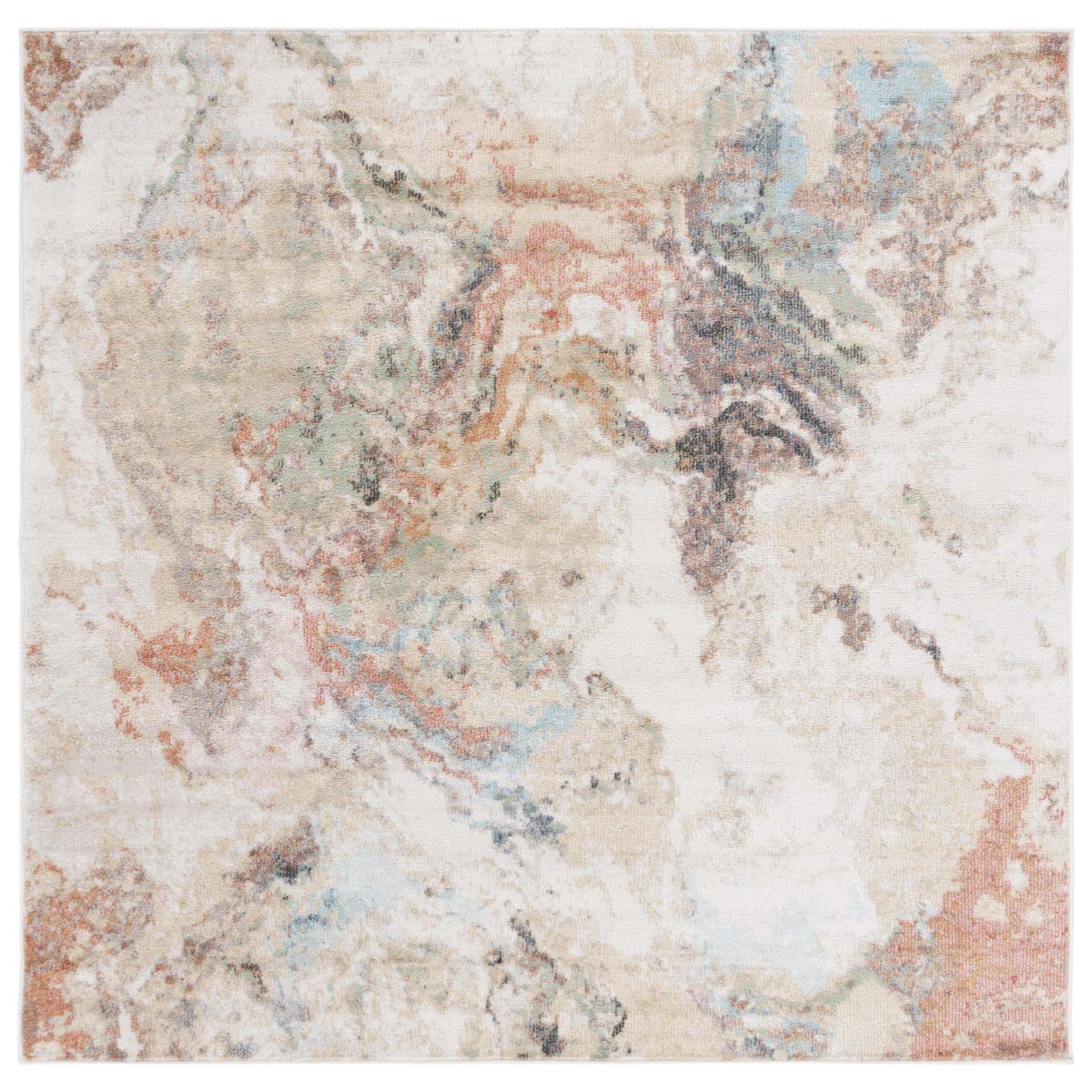 Safavieh Phoenix 504 Rug, PHX504 - Ivory / Gold Rust