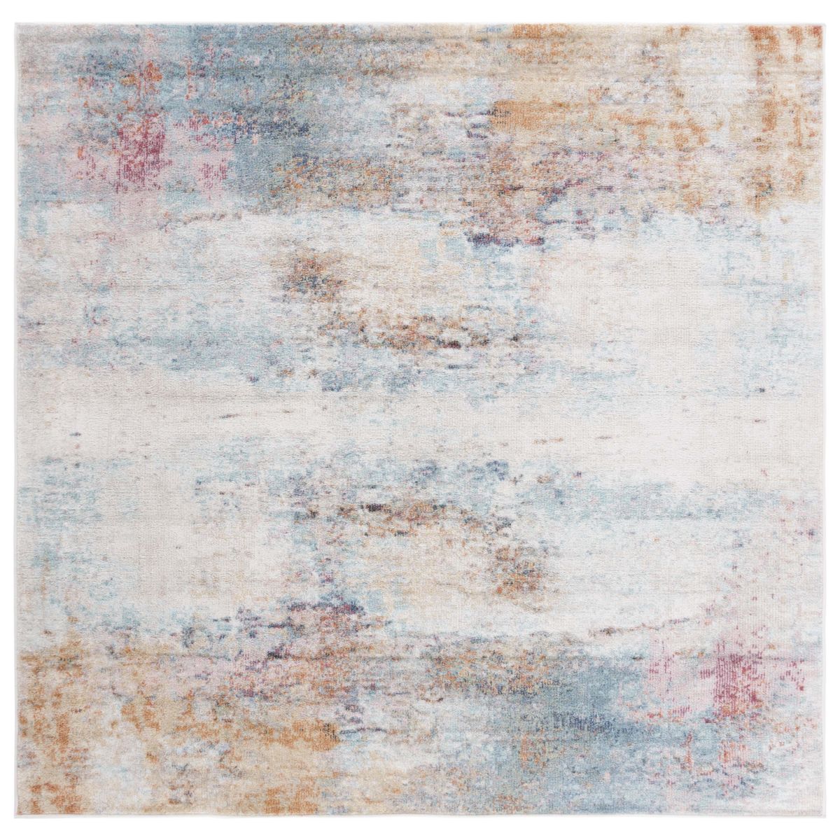 Safavieh Phoenix 506 Rug, PHX506 - Aqua / Gold Rose