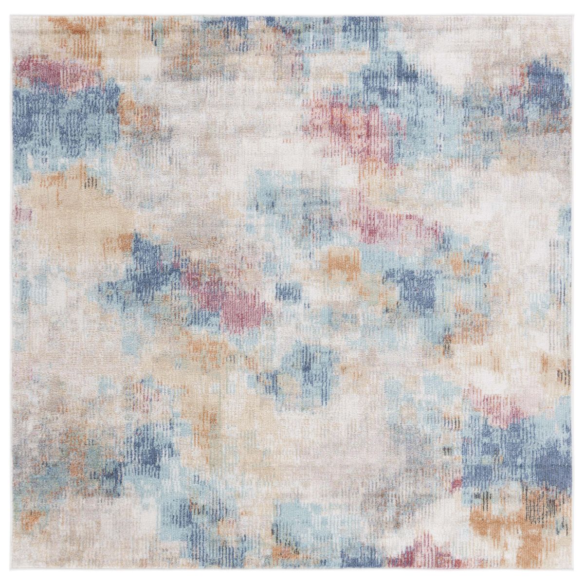 Safavieh Phoenix 508 Rug, PHX508 - Aqua / Gold Rose