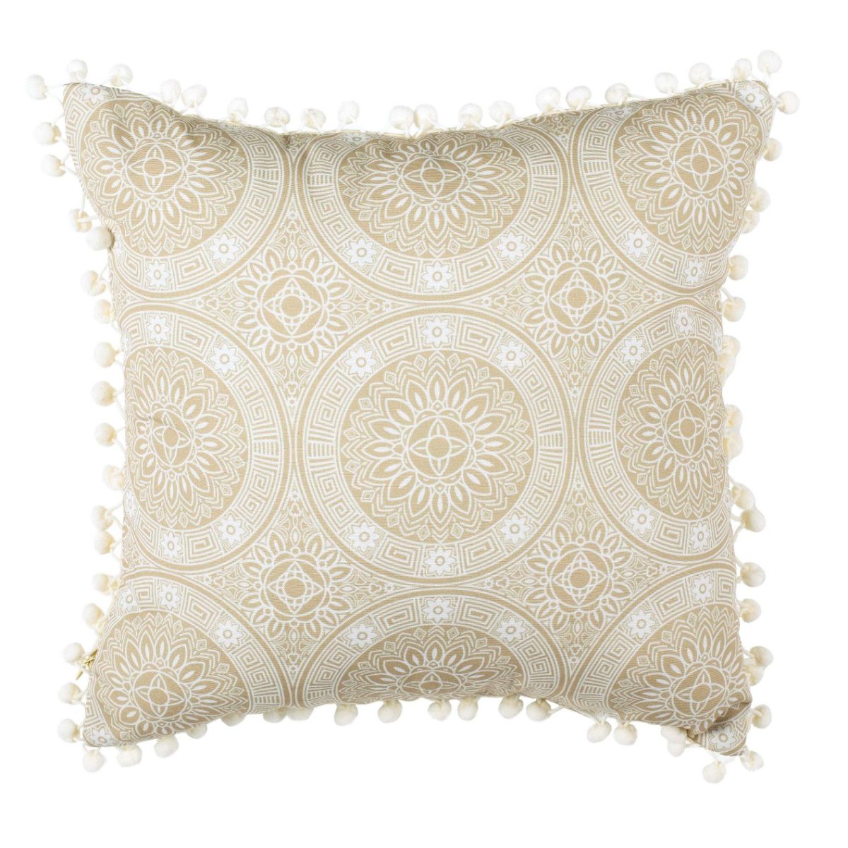 Safavieh Valencia Pillow , PLS7090 - Taupe/Beige