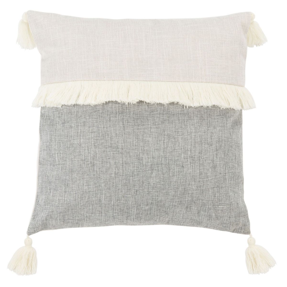 Safavieh Demli Pillow , PLS7190 - Grey/White