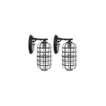 Safavieh Rigel Outdoor Wall Sconce , PLT7032 - Black (Set of 2)