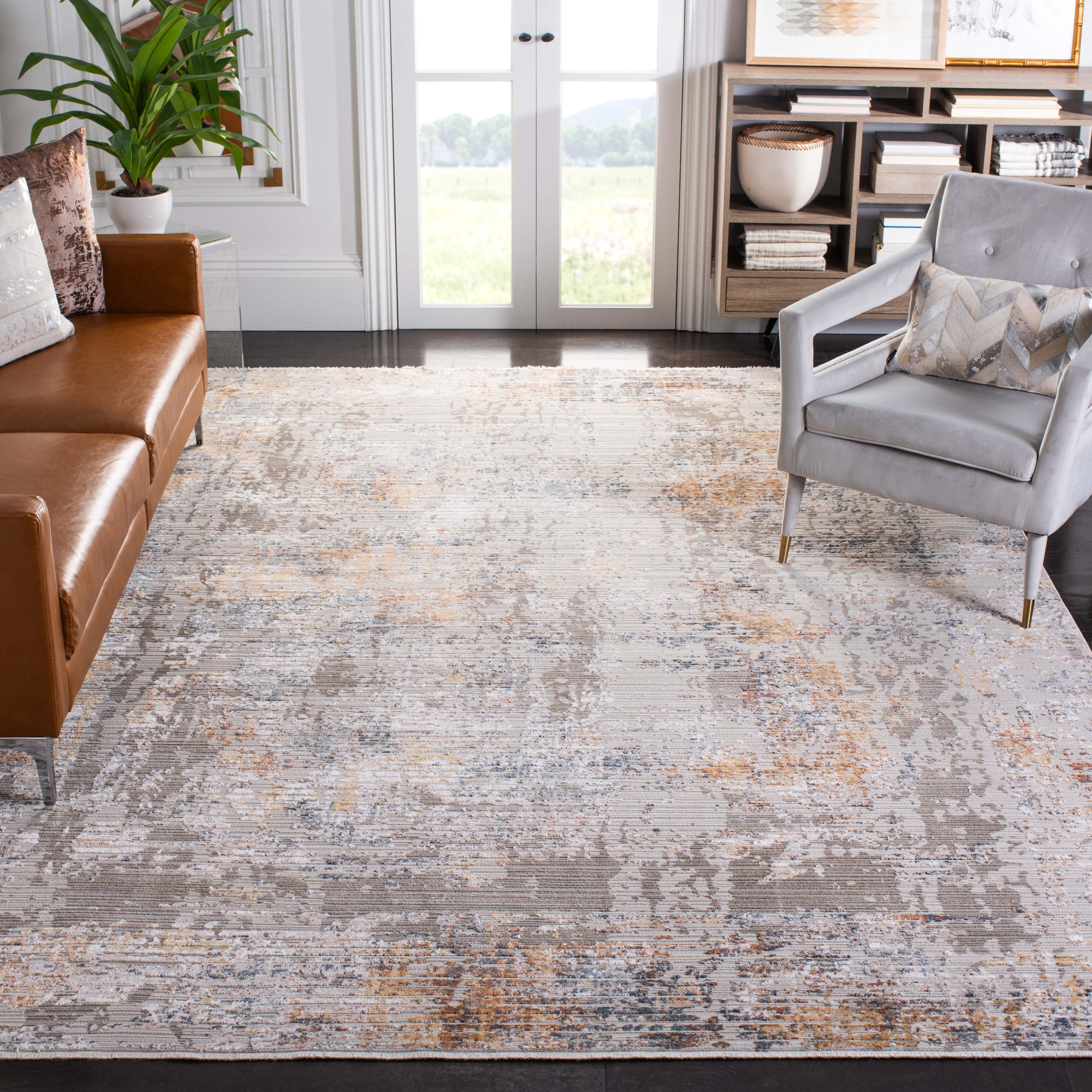 Safavieh Princeton 570 Rug, PRN570 - Ivory / Grey