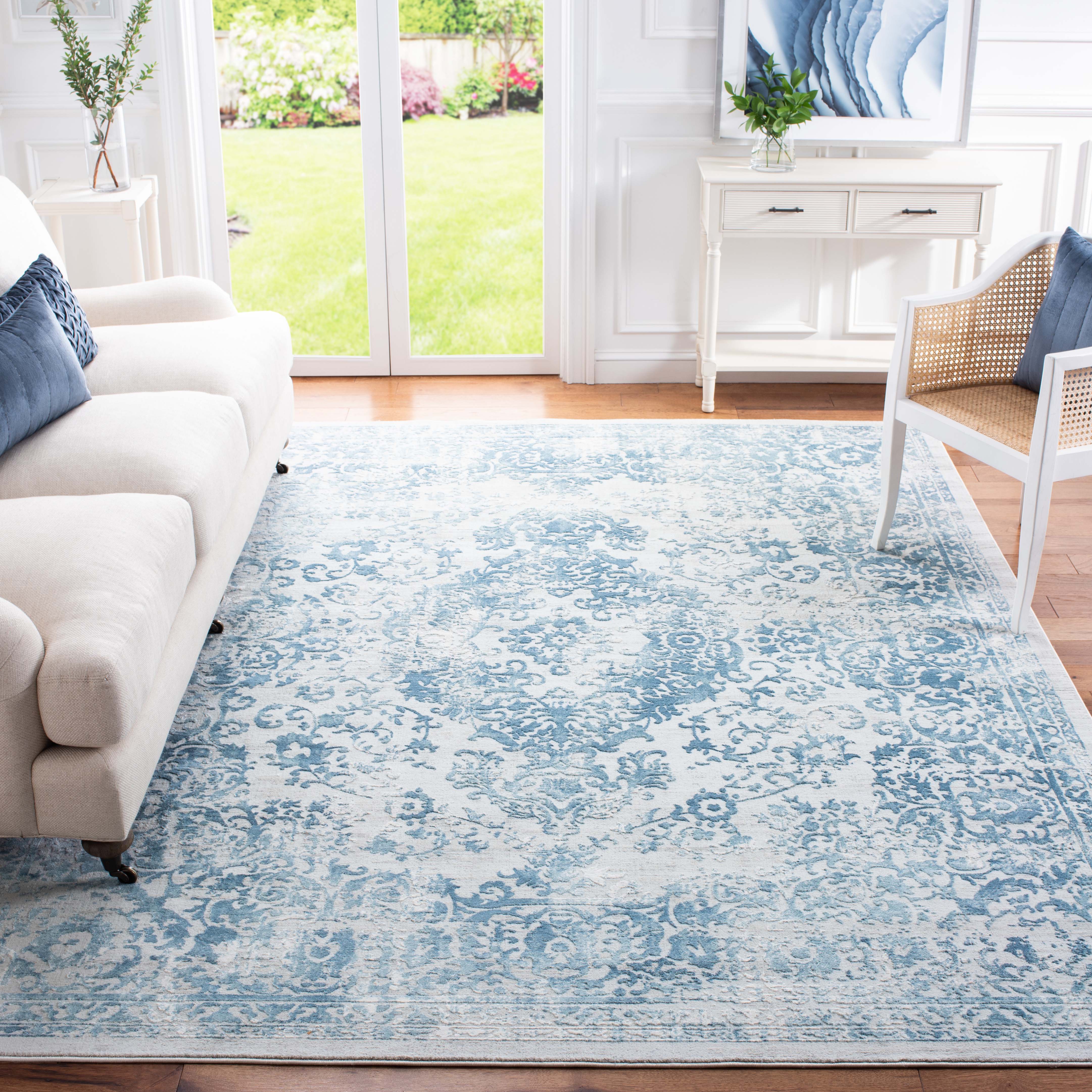 Safavieh Princeton 713 Rug, PRN713 - Blue / Beige