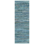 Safavieh Rag Rug 121 Rug, RAR121 - Blue / Multi