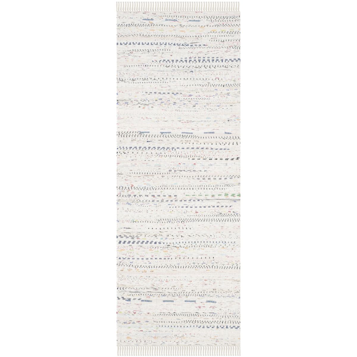 Safavieh Rag Rug 121 Rug, RAR121 - Ivory / Multi