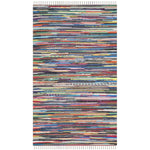 Safavieh Rag Rug 121 Rug, RAR121 - Grey / Multi