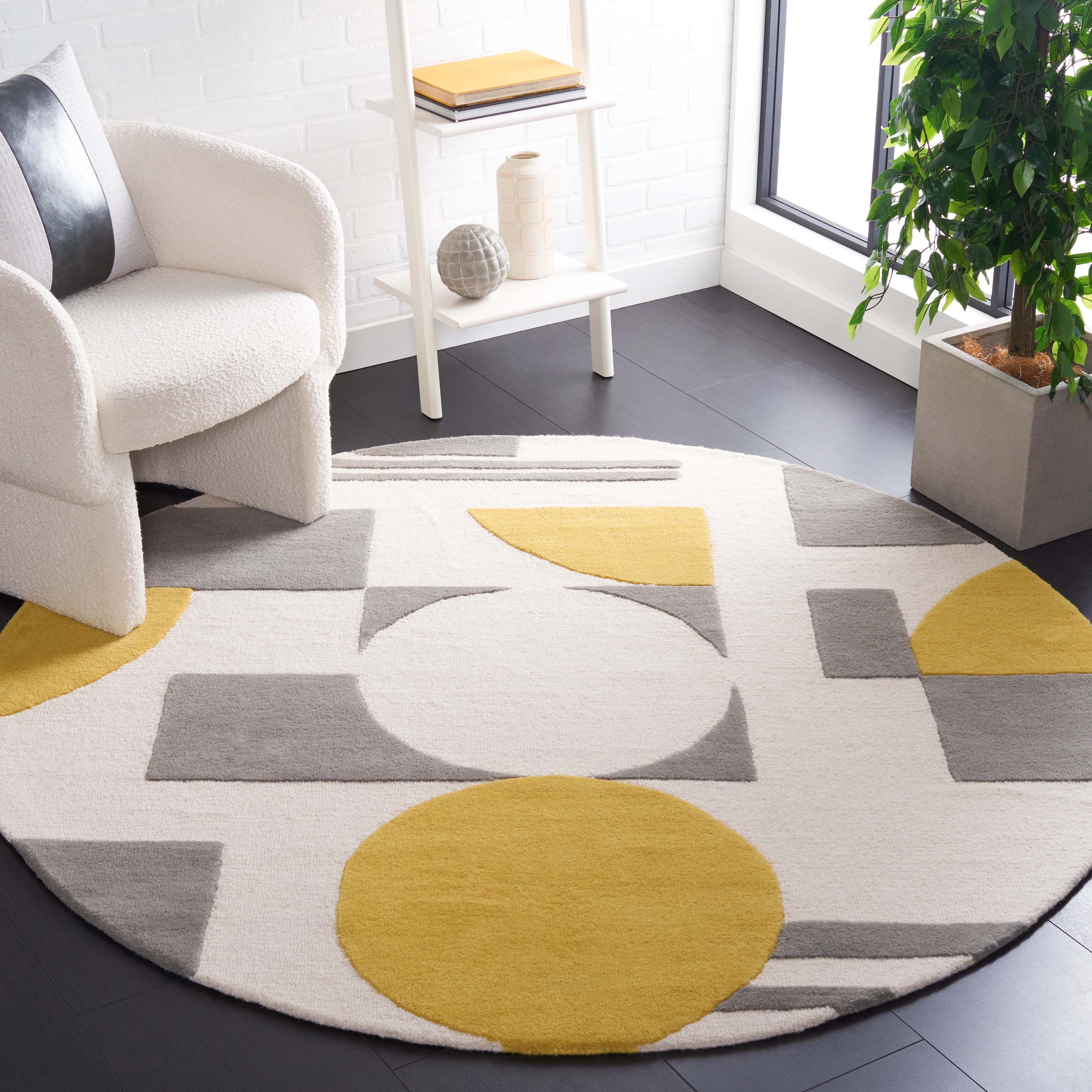 Safavieh Rodeo Drive 56D Rug, RD856D - Grey / Gold