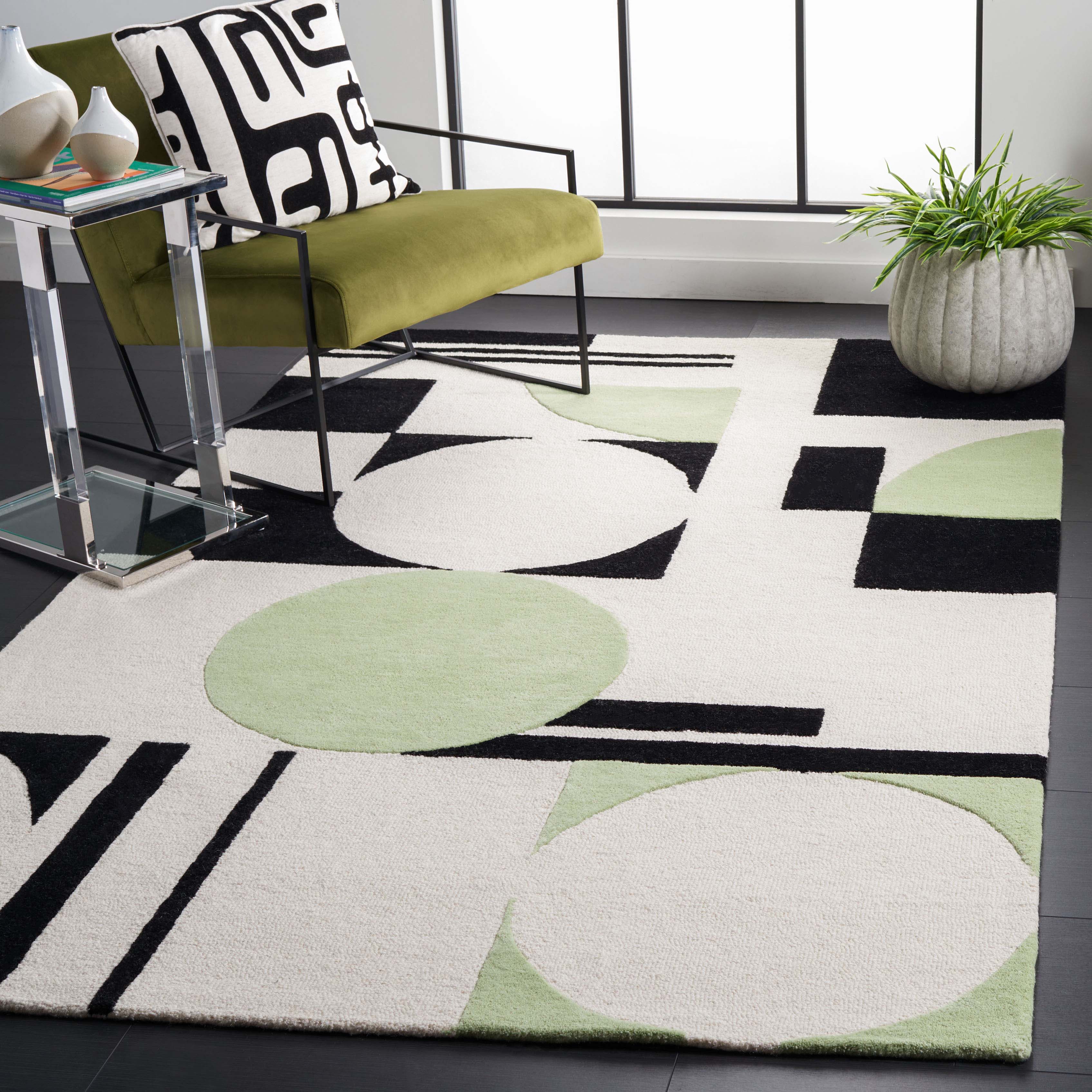 Safavieh Rodeo Drive 56Y Rug, RD856Y - Green / Black