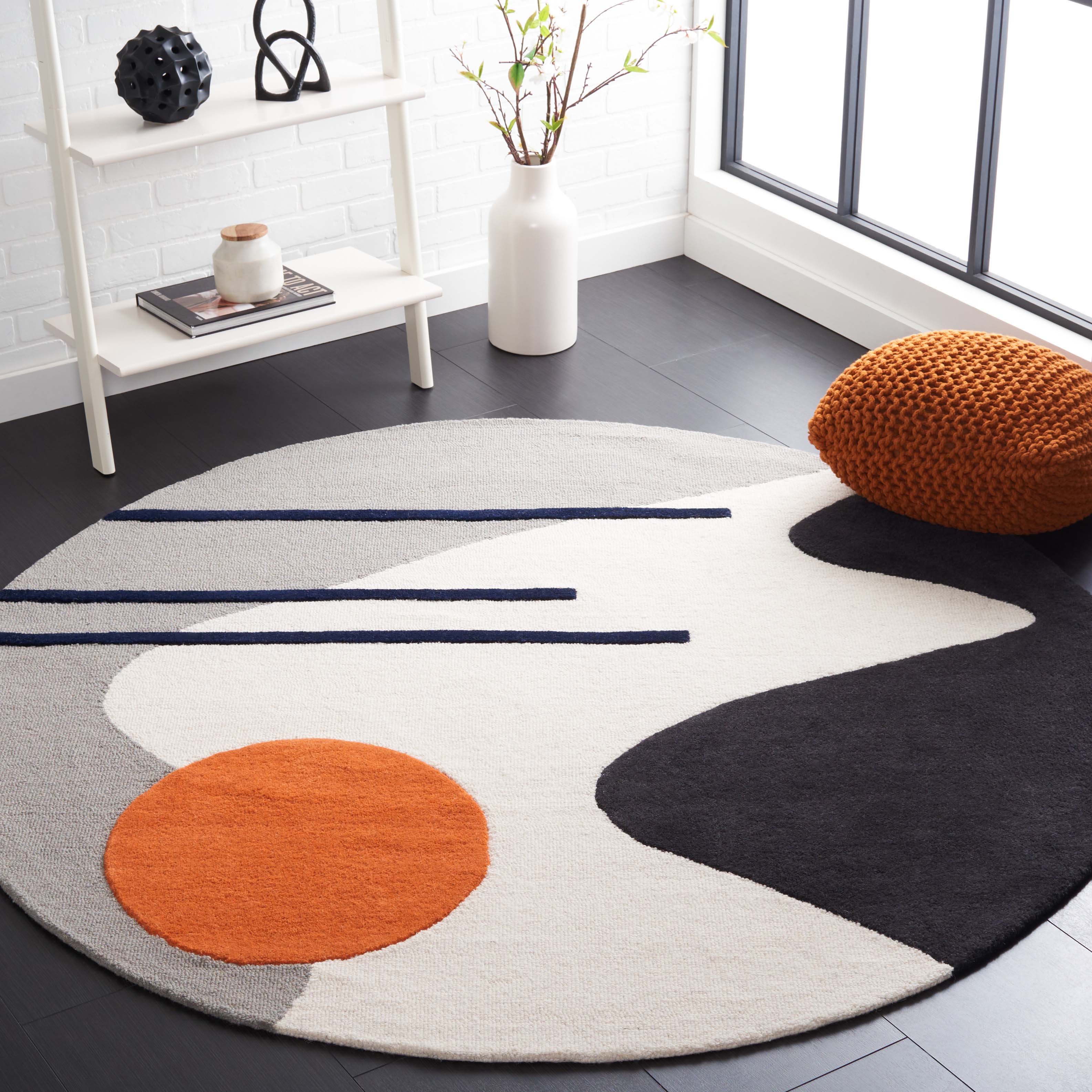 Safavieh Rodeo Drive 83 Rug, RD883 - Grey / Black