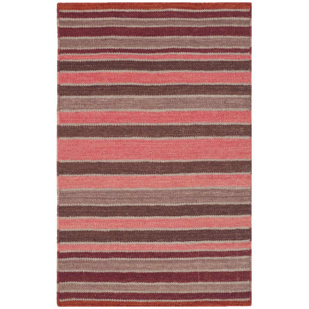 Ralph Lauren Barragan Stripe Rug, RLR2721 - Blaze