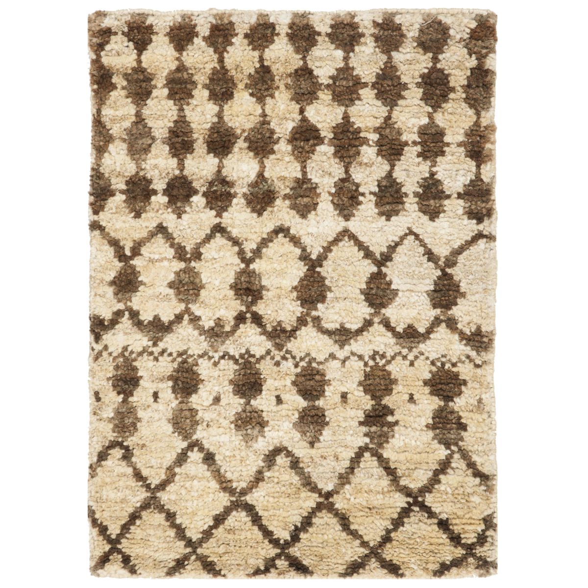 Ralph Lauren Rhodes Rug, RLR5114 - Cream / Chocolate