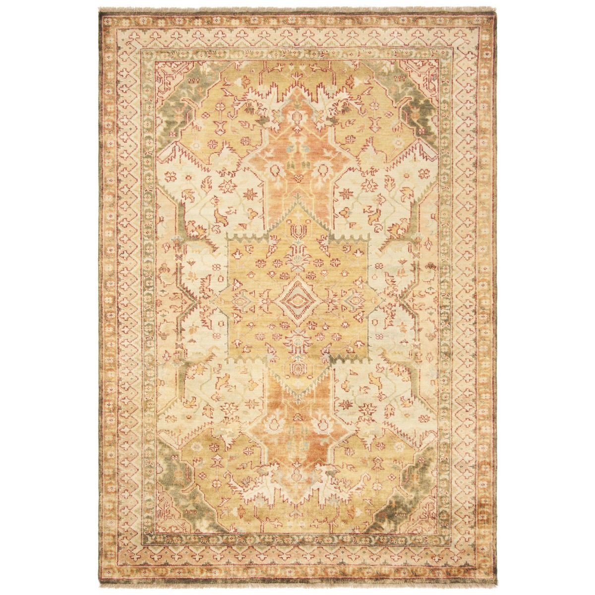 Ralph Lauren Reynolds Rug, RLR6935 - Summer Melon