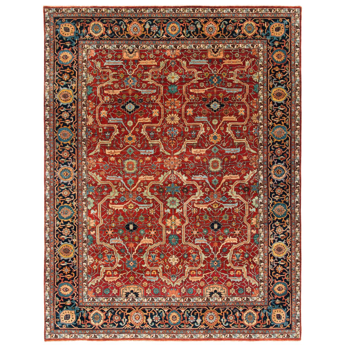 Ralph Lauren Richmond Rug, RLR9551 - Vintage Red