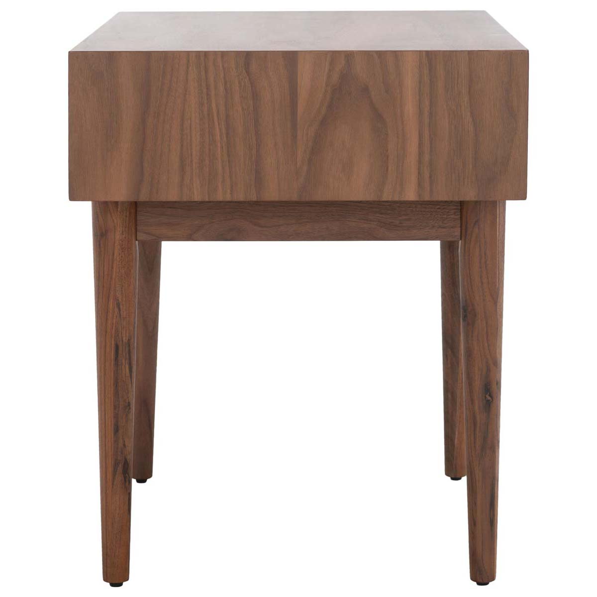 Safavieh Couture Ever 1 Drawer Nightstand - Walnut