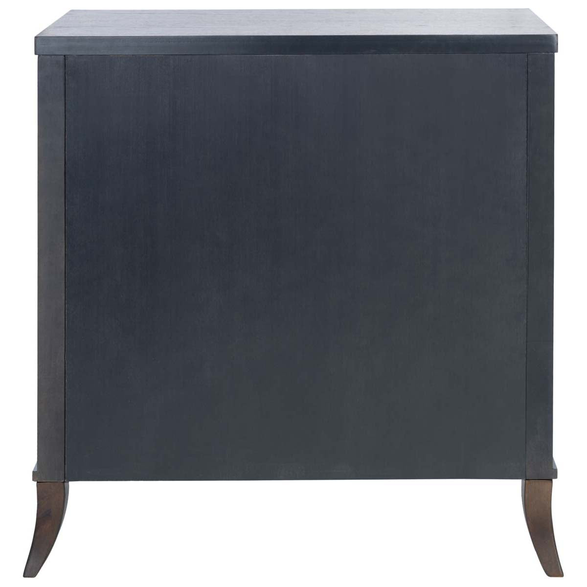 Safavieh Couture Tobias 3 Drawer Nightstand - Dark Walnut