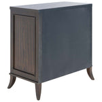 Safavieh Couture Tobias 3 Drawer Nightstand - Dark Walnut