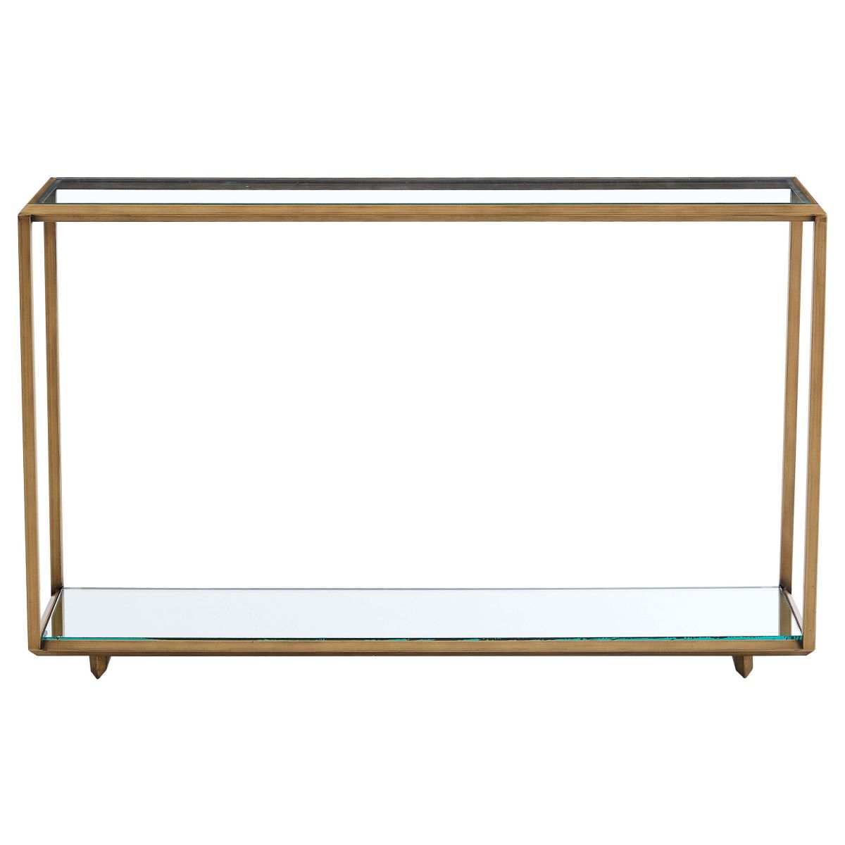 Safavieh Couture Florabella Mirrored Console Table - Bronze