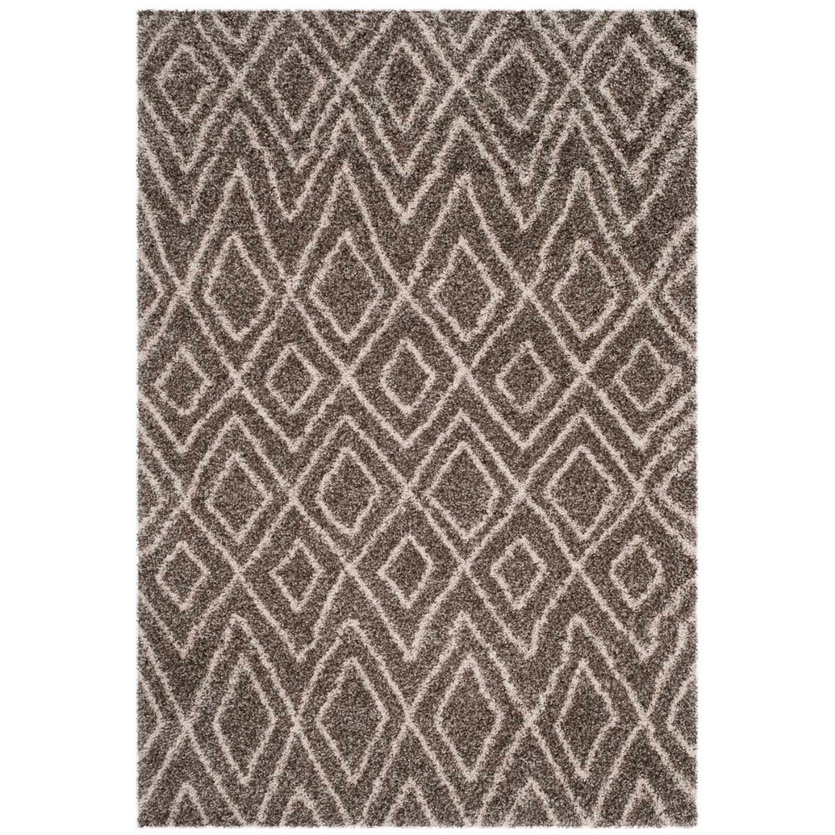 Safavieh Hudson Shag 332 Rug, SGH332 - Grey / Ivory