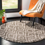 Safavieh Hudson Shag 332 Rug, SGH332 - Grey / Ivory