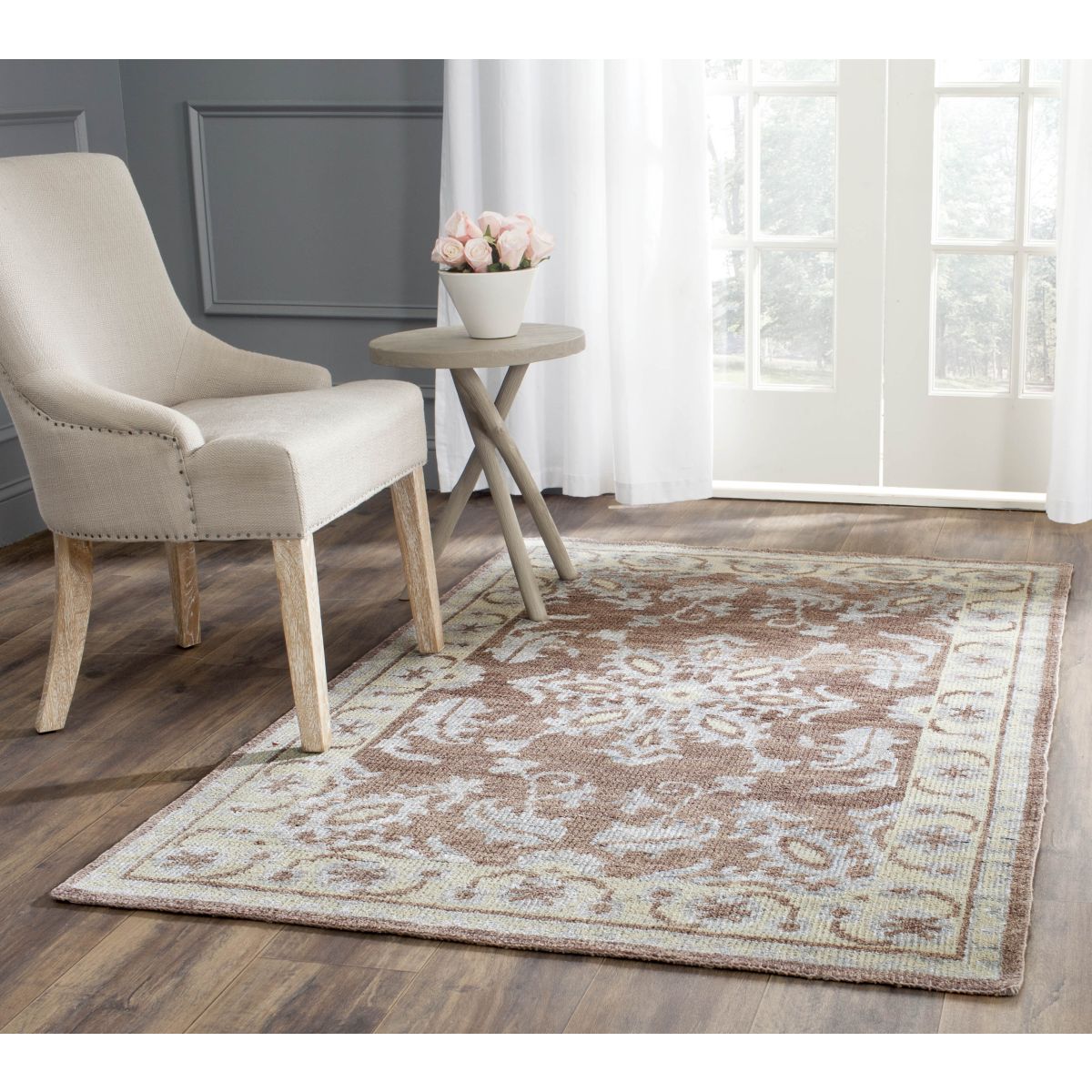 Safavieh Stone Wash 216 Rug, STW216 - Charcoal