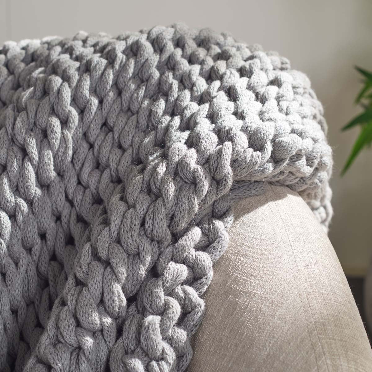 Safavieh Adalina Throw , THR232 - Grey