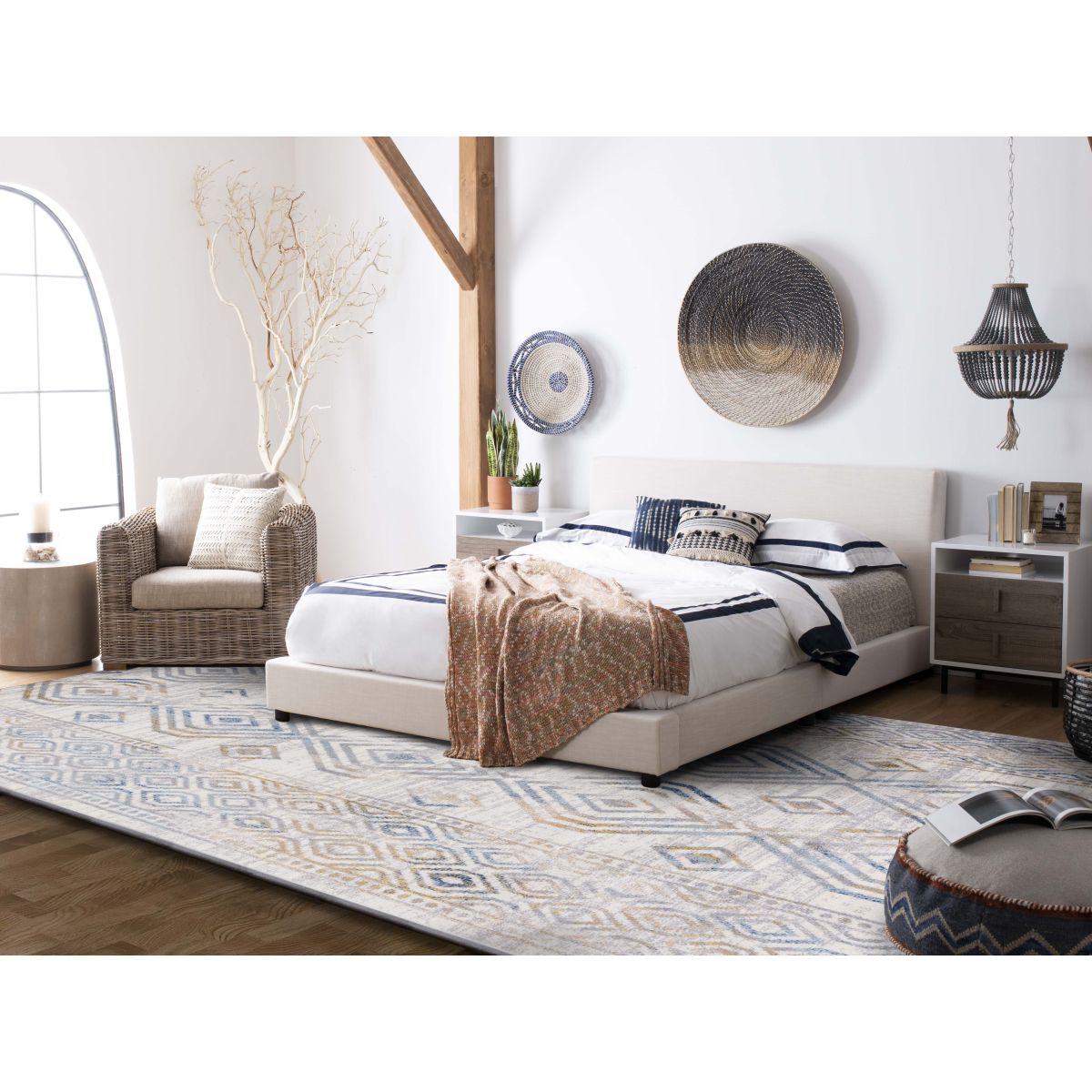 Safavieh Tulum 636 Rug, TUL636 - IVORY / GREY